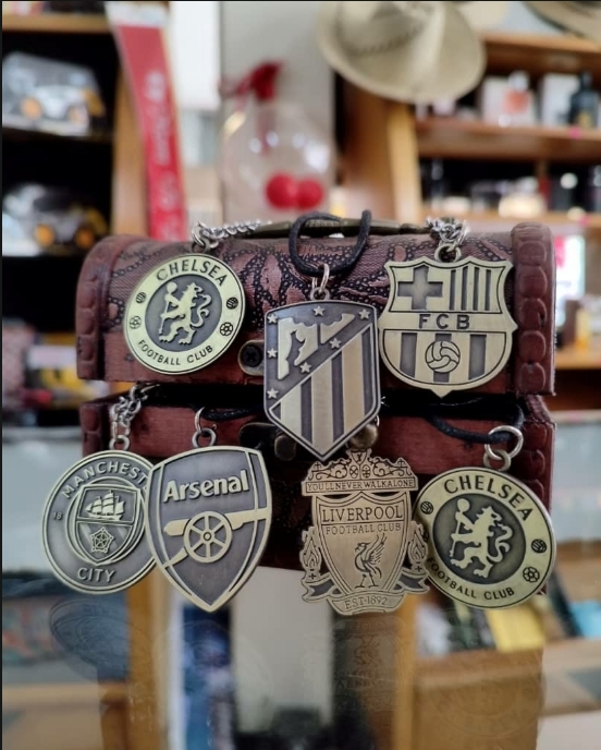 Football Club Necklaces & keyholders