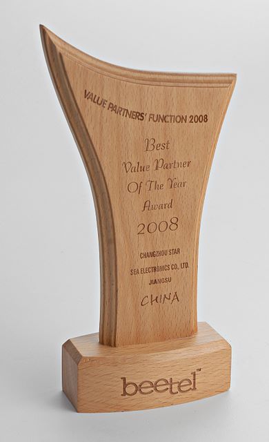 wooden plaque